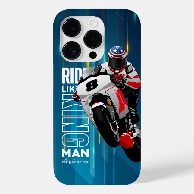 Ride Like a King |  Case-Mate iPhone Case (Back)