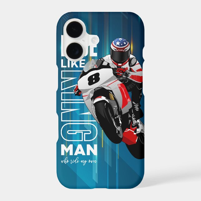 Ride Like a King  |  Iphone Case (Back)