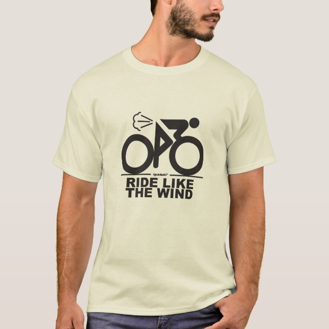 Ride Like The Wind T-Shirt (Front)
