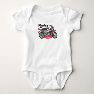 Ride Monkey Baby Bodysuit