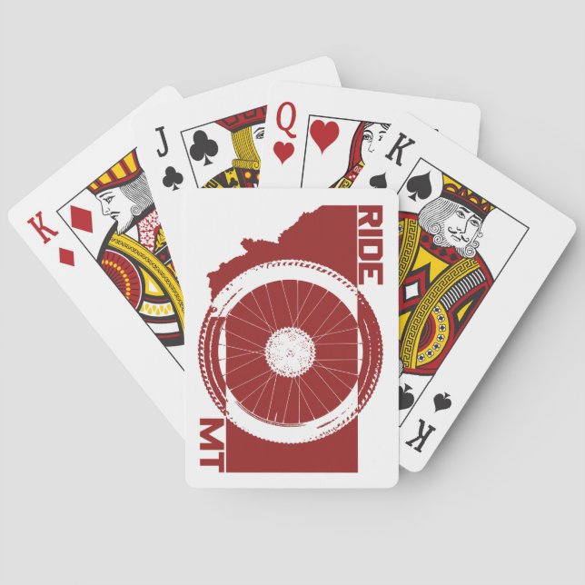 Ride Montana Poker Cards (Back)
