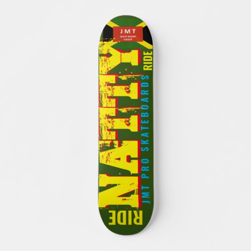 RIDE NATTY RIDE  JMT Skateboard 7 Deck