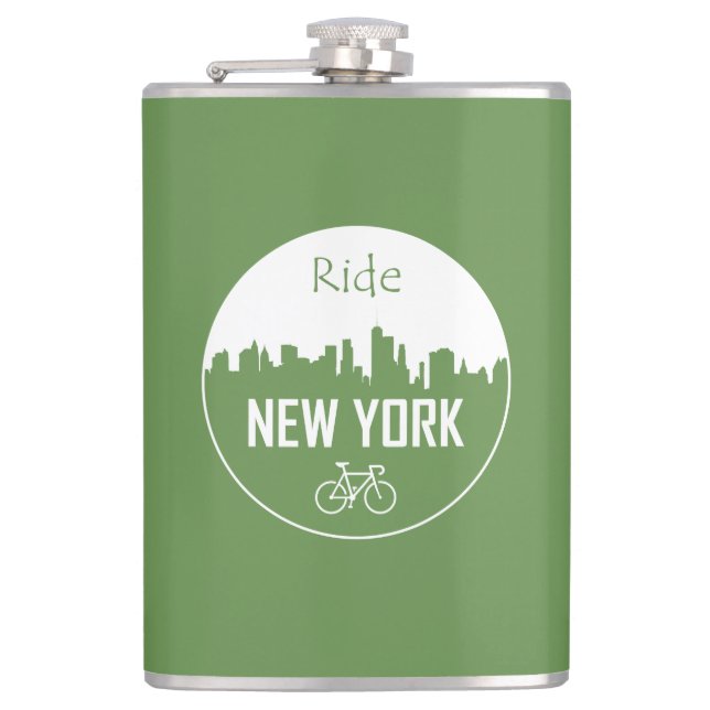 Ride New York Flask (Front)