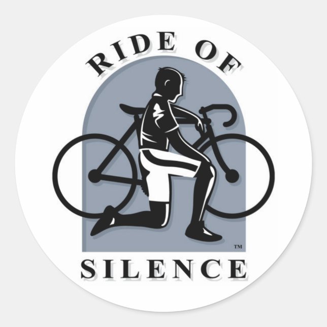 Ride Of Silence Sticker (Front)