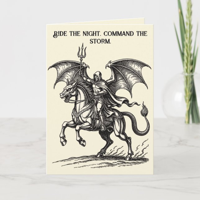 Ride of the Infernal Vanguard Card (Front)