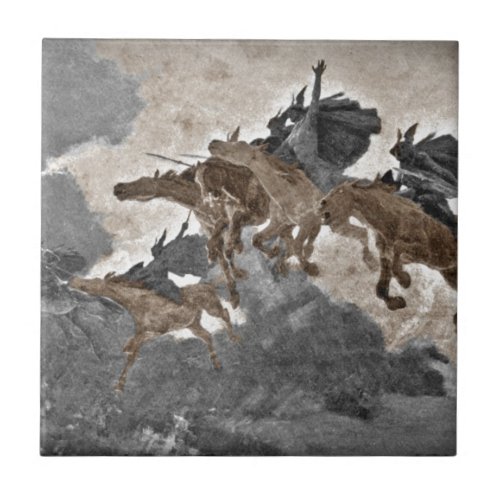 Ride of the Valkyries Ceramic Tile