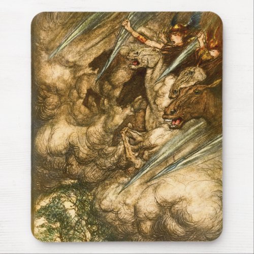 Ride of the Valkyries Mousepad