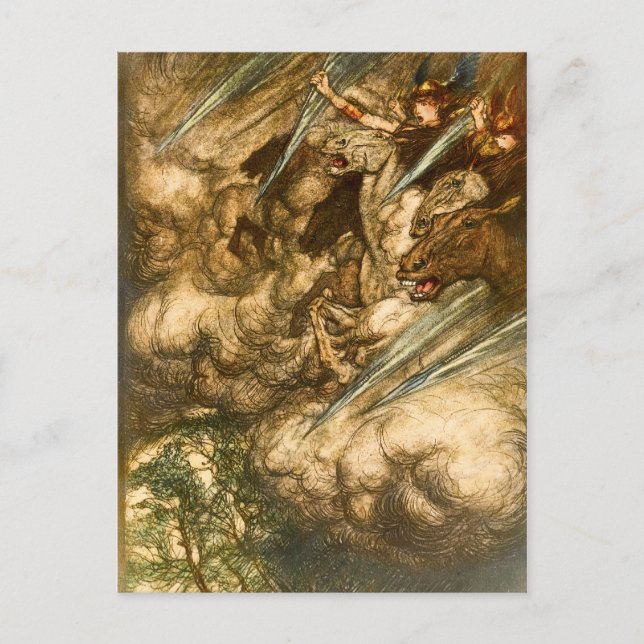Ride of the Valkyries Postcard (Front)