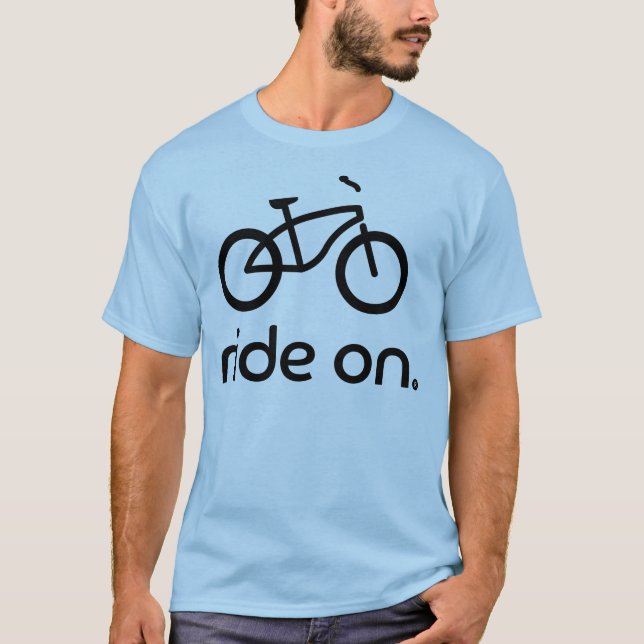 Ride On™ beach Tshirt (Front)