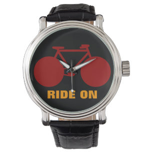 'ride on' bicycle idea watch
