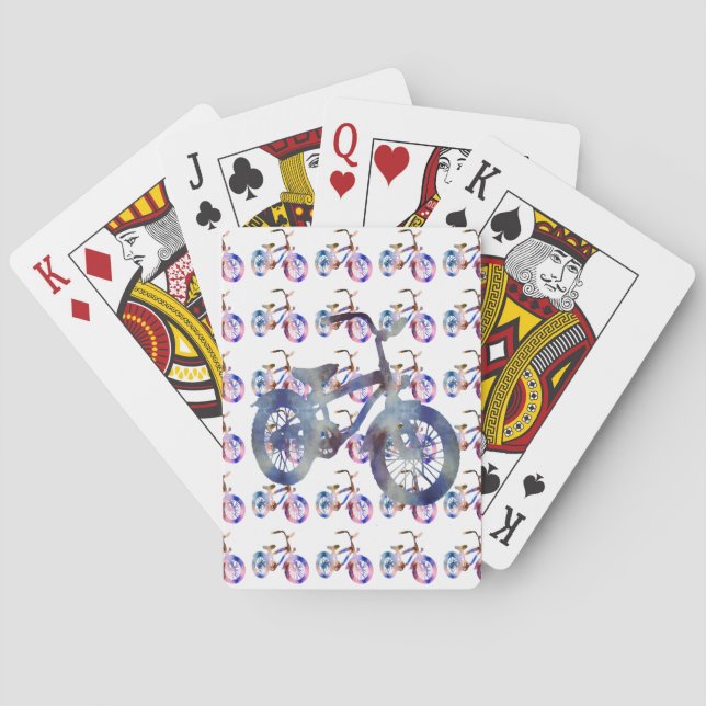 Ride on poker cards (Back)