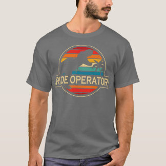 Ride Operator Dinosaur T-Shirt