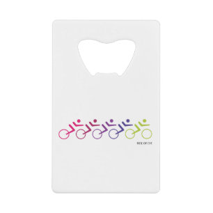 RIDE OR DIE, roads riders Credit Card Bottle Opener