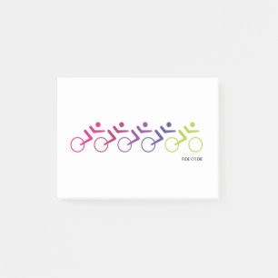 RIDE OR DIE, roads riders Post-it Notes