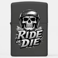 Ride Or Die Skull For Biker Lovers