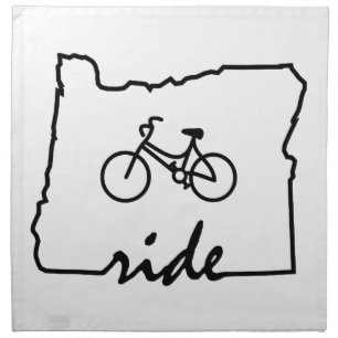 Ride Oregon (Cycling) Napkin