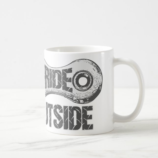 Ride Outside Coffee Mug (Right)