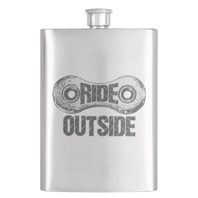 Ride Outside Flask (Front)