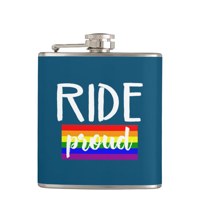 Ride Proud Cycling Flask (Front)