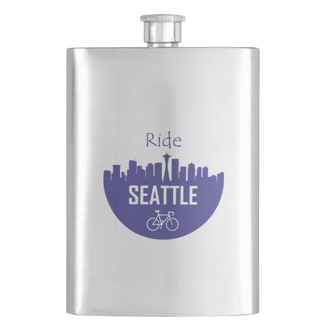 Ride Seattle Flask (Front)