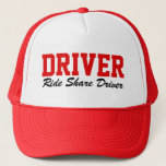 Ride Share Driver Driving Hat