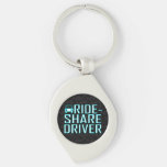 Ride Share Driver Rideshare Driving Keychain