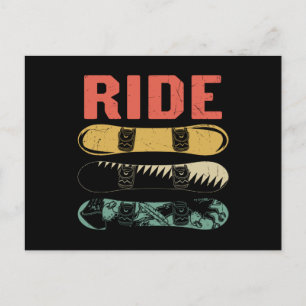 Ride Snowboard Postcard
