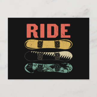 Ride Snowboard Postcard