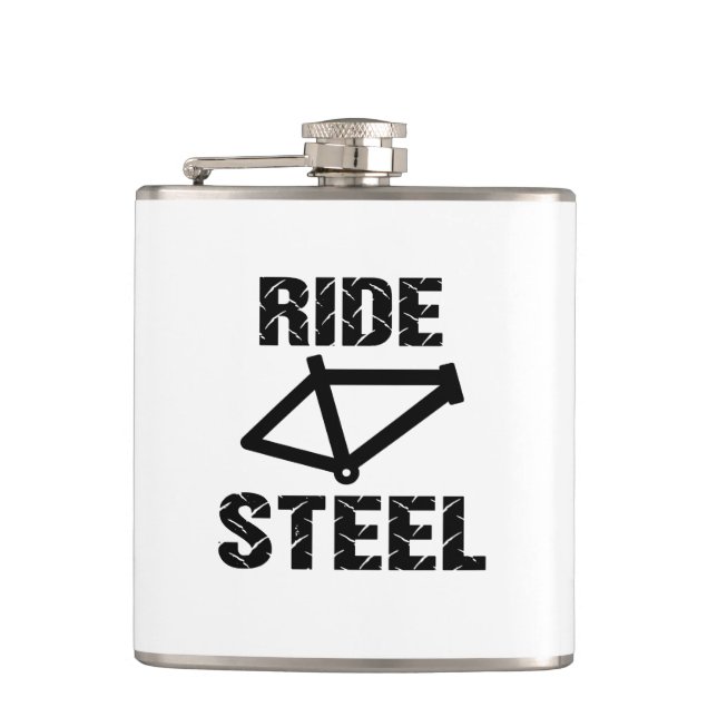 Ride Steel Flask (Front)