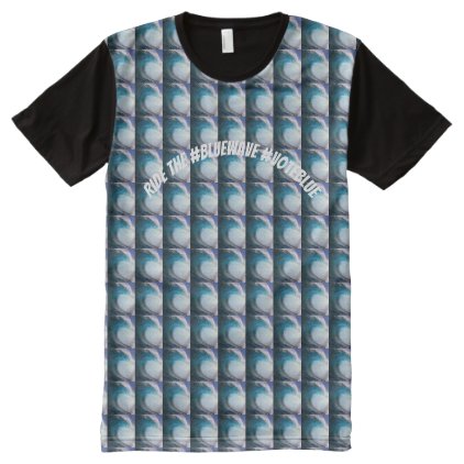 Ride the #bluewave Men&#39;s T-Shirt