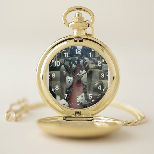 Ride the dog train                pocket watch (Inside)