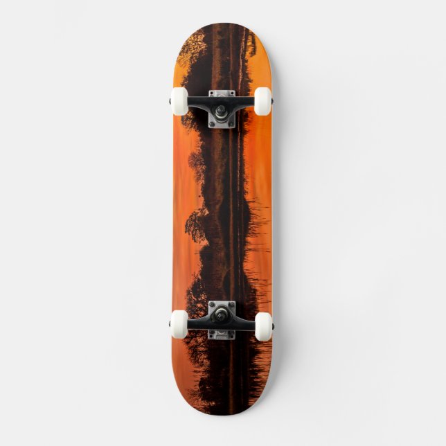 Ride the horizon skateboard (Front)