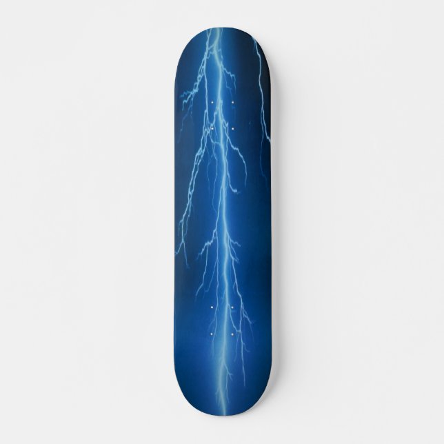 Ride The Lightning Skateboard Deck (Front)