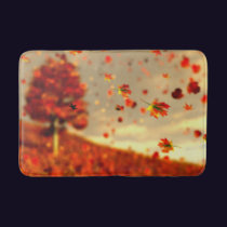 Ride the October Breeze Bathmat