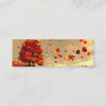 Ride the October Breeze Bookmarks Mini Business Card