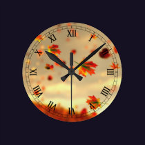 Ride the October Breeze Clock