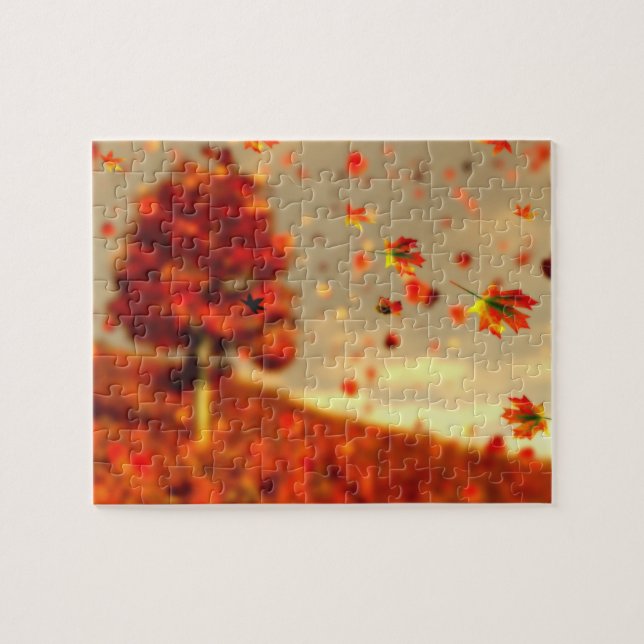 Ride the October Breeze Puzzle (Horizontal)