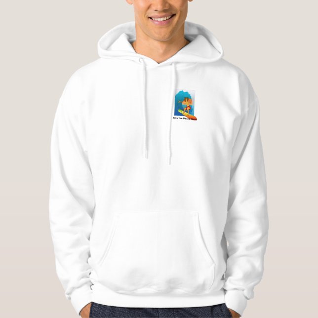 Ride the Peace Wave Hoodie (Front)