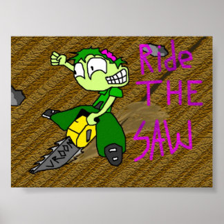 Ride the Saw Poster