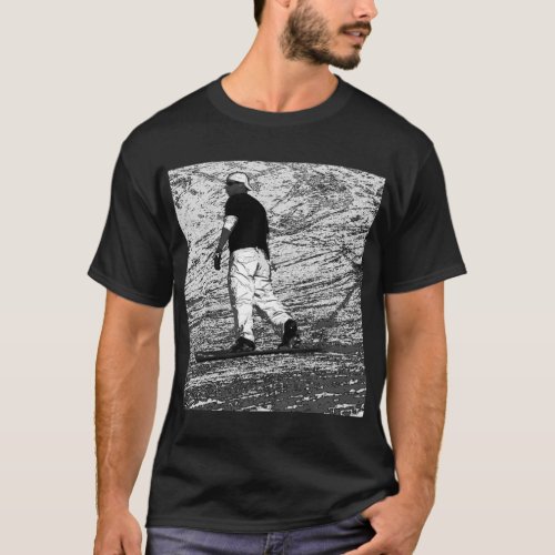 Ride the Slopes _ Snowboarding and Skiing T_Shirt