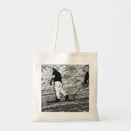 Ride the Slopes _ Snowboarding and Skiing Tote Bag