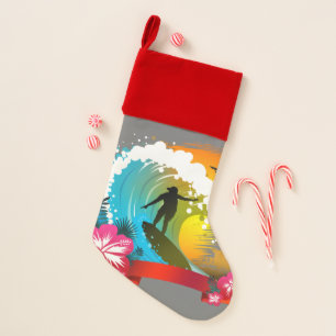 Ride The Tide Christmas Stocking