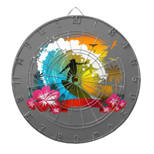 Ride The Tide  Dart Board