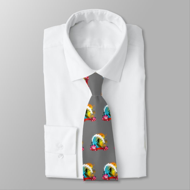 Ride The Tide Neck Tie (Tied)