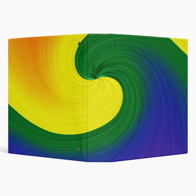Ride the Wave  3 Ring Binder (Background)