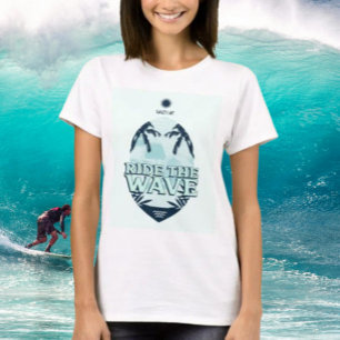 Ride The Wave by Salty AF  T-Shirt