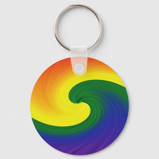 Ride the Wave  Keychain (Front)