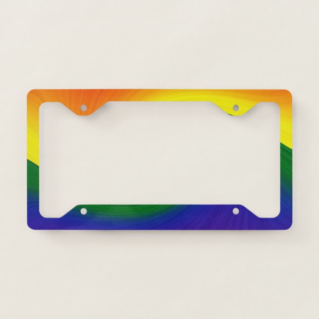 Ride the Wave  License Plate Frame (Front)