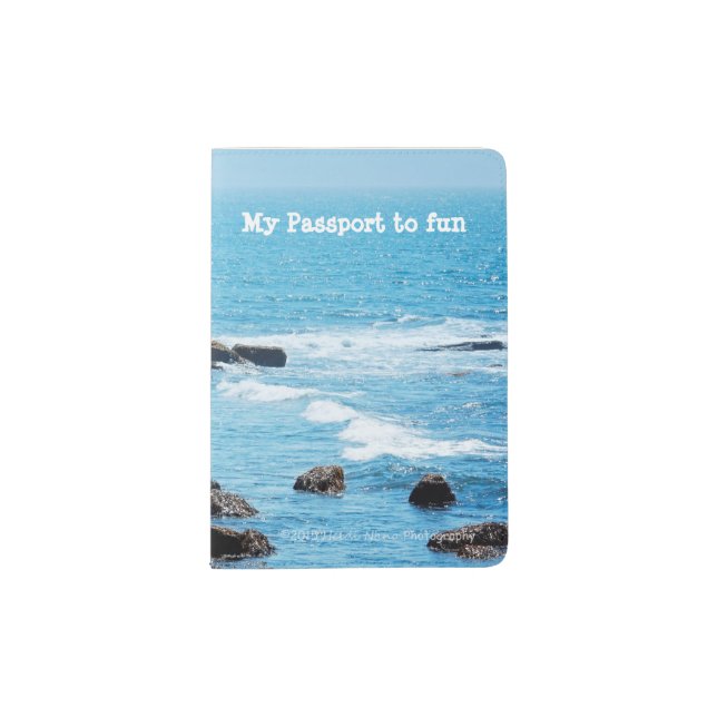 Ride the Wave passport cover (Front)