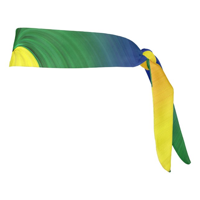 Ride the Wave  Tie Headband (Rotate 90)